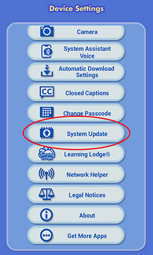 Screen: Device Settings