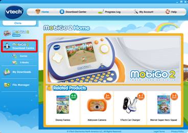 MobiGo® 2 Home