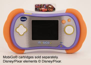 Insert the MobiGo® cartridge